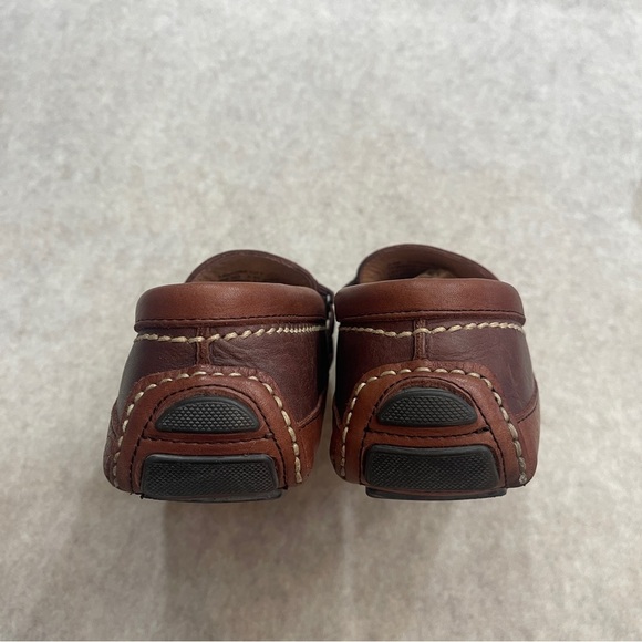 Tommy Bahama Paradise City Brown Leather Slip On Loafers Men’s Size 9.5 main image 8